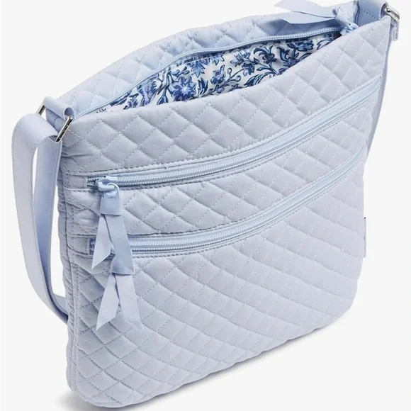 NWT - Vera Bradley Triple Dip Hipster Crossbody Bag - Color: Morning Glory - Picture 1 of 9